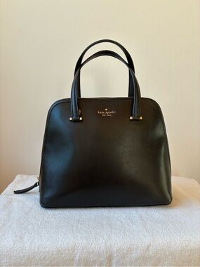 Kate Spade Patterson Drive Medium Dome Satchel in Black